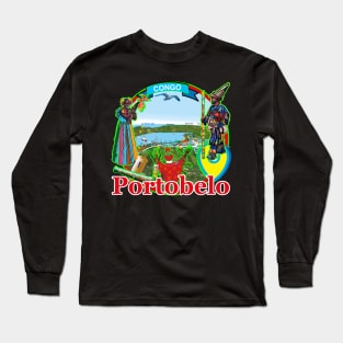 Congo portobelo panama Long Sleeve T-Shirt